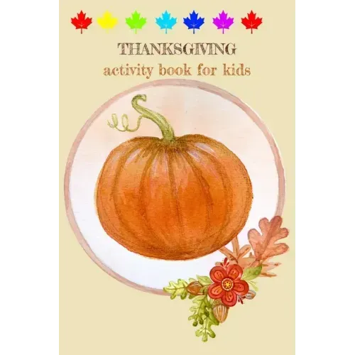 Thanksgiving Activity Book for Kids