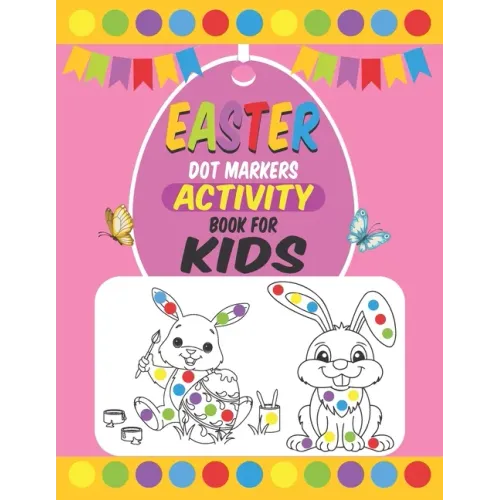 Easter Dot Markers Activity Book For Kids