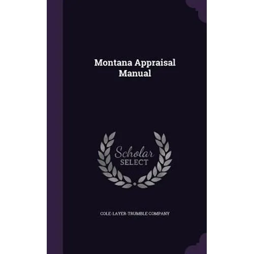 Montana Appraisal Manual