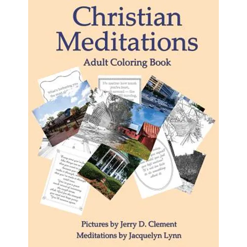 Christian Meditations: Adult Coloring Book