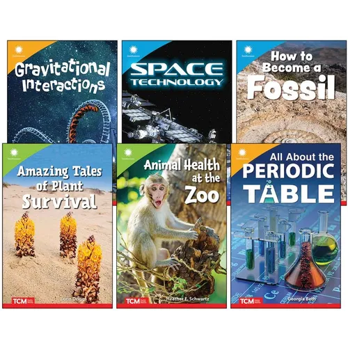 Smithsonian Steam Bonus Assortment Informational Text for Middle School 6-Book Set