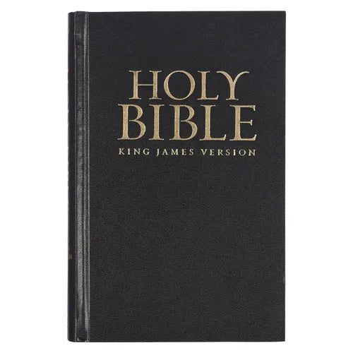 KJV Standard Size Hardcover Church Edition: Black