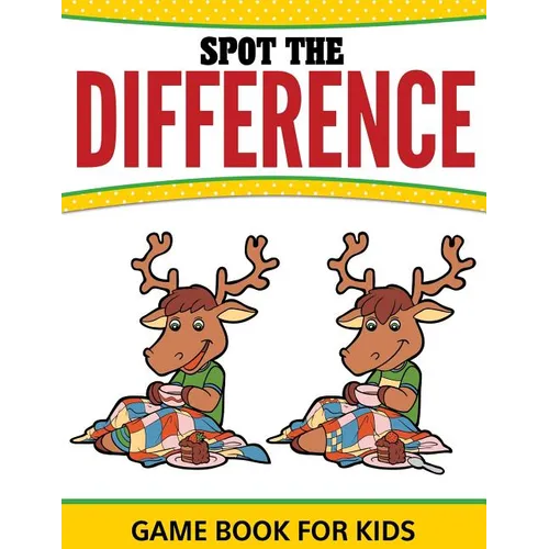 Spot The Difference Game Book For Kids