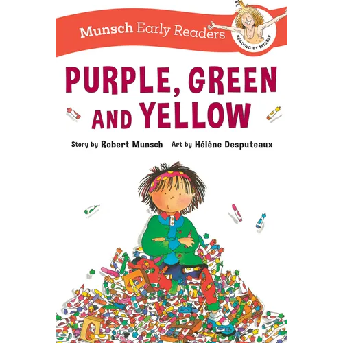 Purple, Green, and Yellow Early Reader