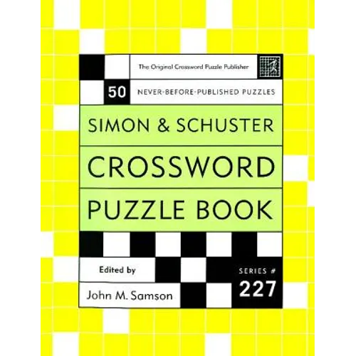 Crossword Puzzle Book, Series 227