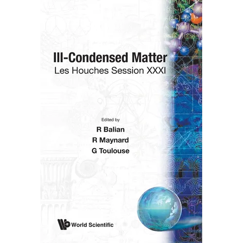 Ill-Condensed Matter (B/S)