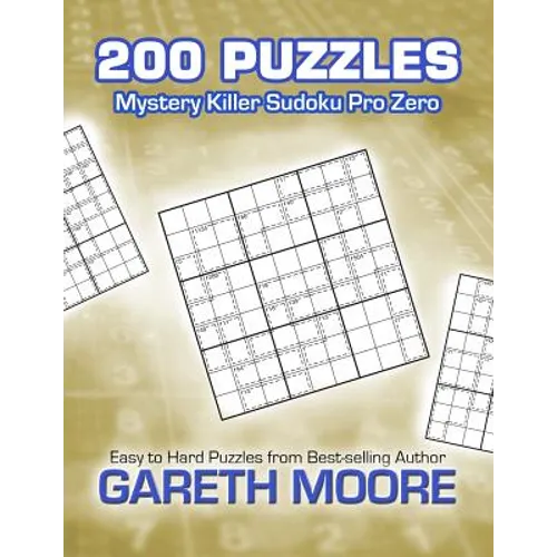 Mystery Killer Sudoku Pro Zero: 200 Puzzles