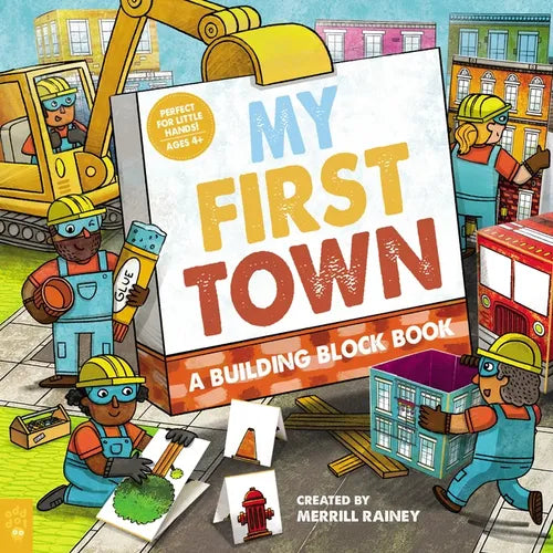 My First Town: A Building Block Book