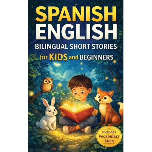 Spanish-English Bilingual Short Stories for Kids and Beginners: Fun and Easy 5-Minute Bedtime Stories to Build Vocabulary and Confidence