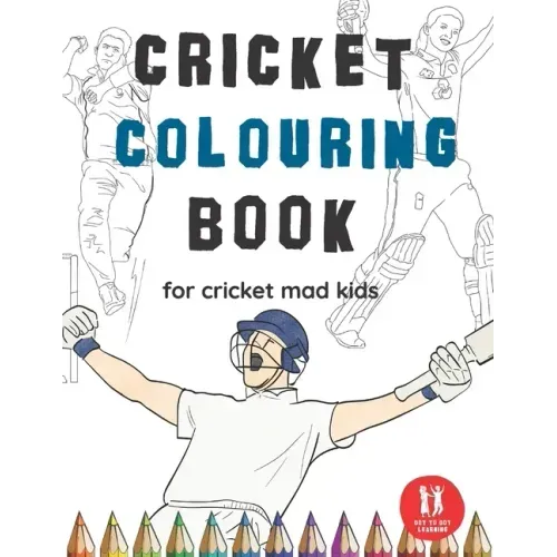 Cricket Colouring Book: Great Gift for Boys & Girls, Ages 4-12
