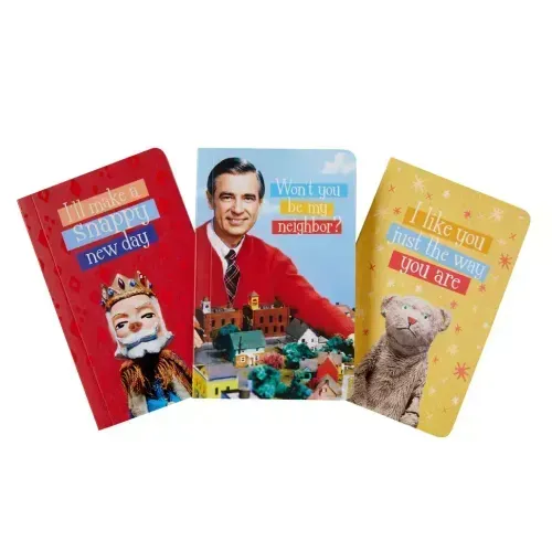 Mister Rogers' Neighborhood Pocket Notebook Collection (Set of 3)