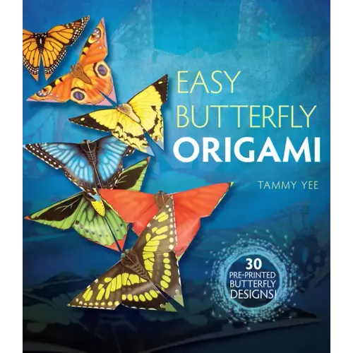 Easy Butterfly Origami: 30 Pre-Printed Butterfly Designs!
