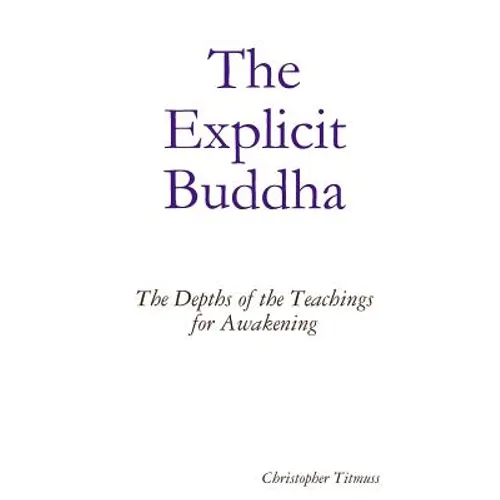 The Explicit Buddha