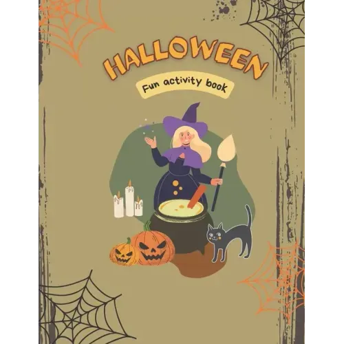 Halloween fun activity book: kids book