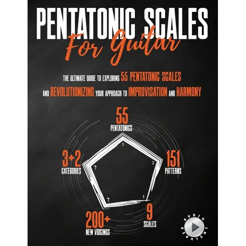 Pentatonic Scales For Guitar: The Ultimate Guide To Exploring 55 Pentatonic Scales And Revolutionizing Your Approach To Improvisation And Harmony