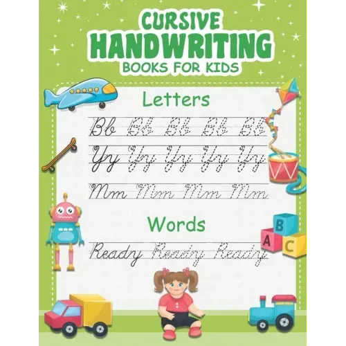 Cursive handwriting activity book for kids.: 5-11 years old