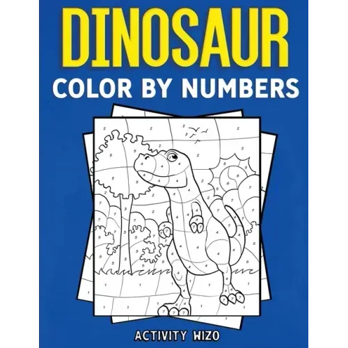 Dinosaur Color By Numbers