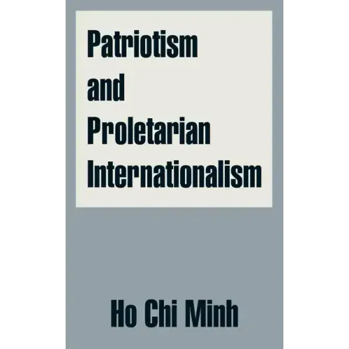 Patriotism and Proletarian Internationalism