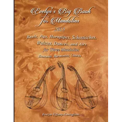 Evelyn's Big Book for Mandolins 2015: A Collection of Tunes for 3 Mandolins