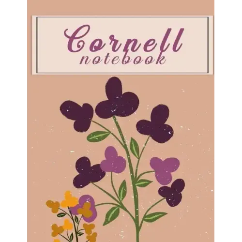 Cornell Notebook: Note Taking Notebook, for Students, Writers, School Supplies List, Notebook 8.5 X 11- 120 Pages