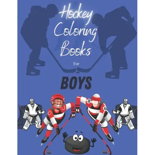 Hockey Coloring Books For Boys