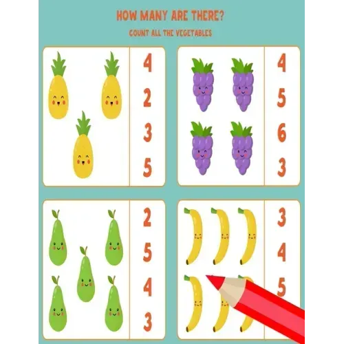 How Many Are There?: Preschool Workbook - Numbers 1-10