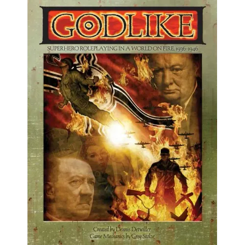 Godlike: Superhero Roleplaying in a World on Fire, 1936-1946