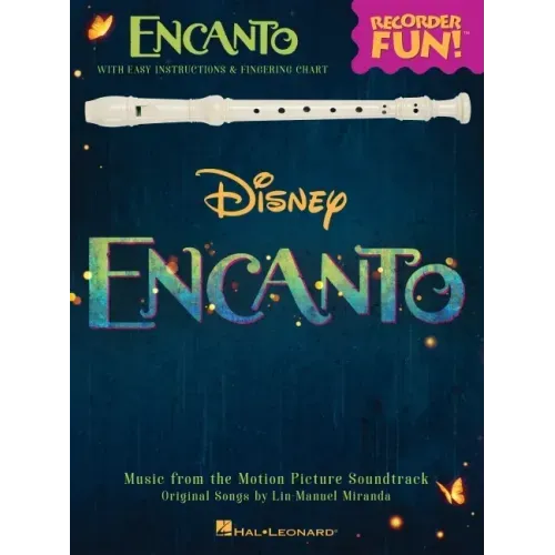Encanto: Music from the Motion Picture Soundtrack Arranged for Recorder