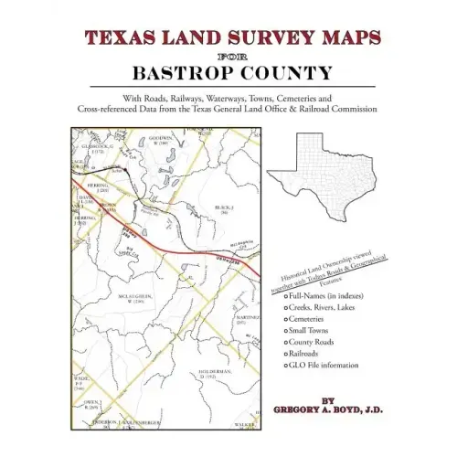 Texas Land Survey Maps for Bastrop County