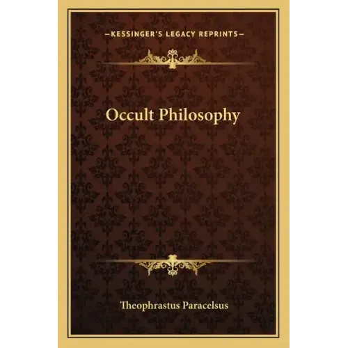 Occult Philosophy