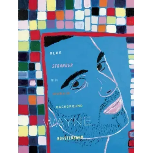 Blue Stranger with Mosaic Background