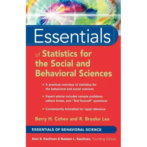 Essentials of Statistics for the Social and Behavioral Sciences