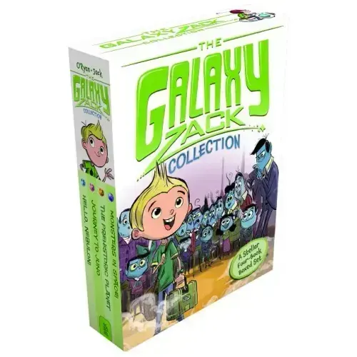 The Galaxy Zack Collection (Boxed Set): A Stellar Four-Book Boxed Set: Hello, Nebulon!; Journey to Juno; The Prehistoric Planet; Monsters in Space!