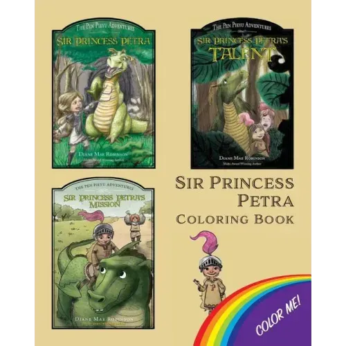 Sir Princess Petra Coloring Book