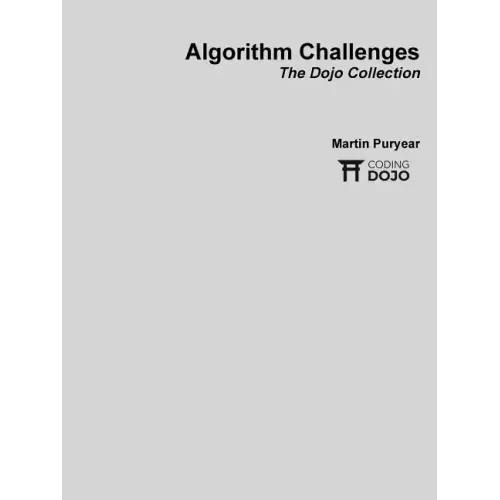 Algorithm Challenges, paperback