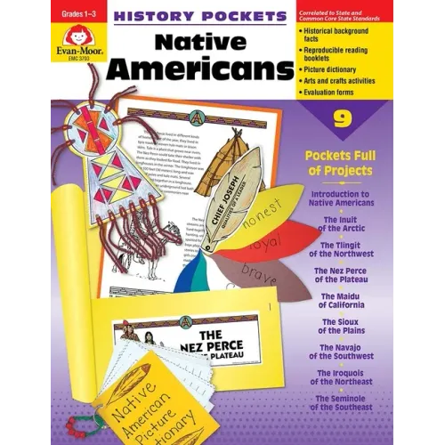 History Pockets: Native Americans, Grade 1 - 3 Teacher Resource