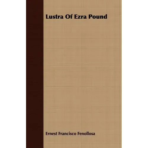 Lustra Of Ezra Pound
