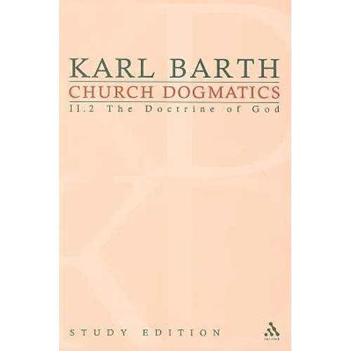 Church Dogmatics Study Edition 12
