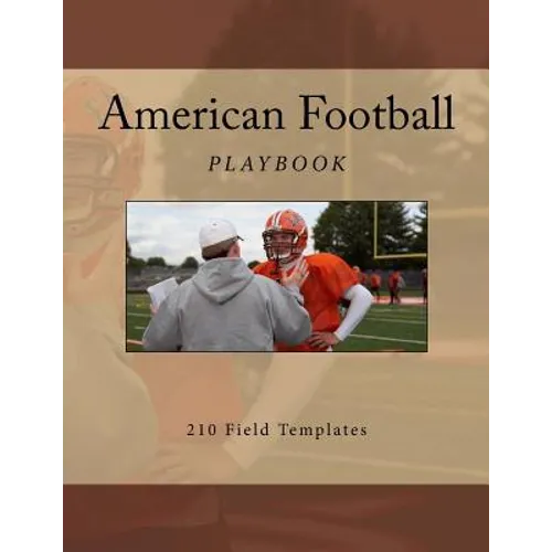 American Football Playbook: 210 Field Templates