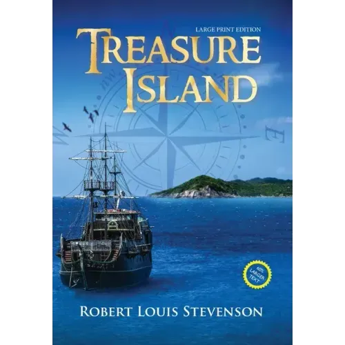 Treasure Island (Annotated, Large Print)