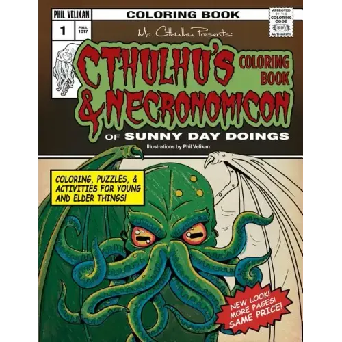 Cthulhu's Coloring Book and Necronomicon of Sunny Day Doings
