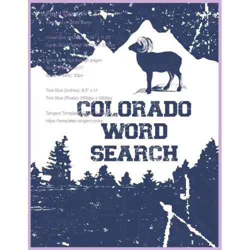 Colorado Word Search: Novelty Gift about the Colorful State for Puzzle Book Enthusiast