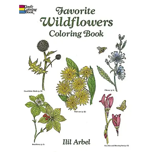 Favorite Wildflowers Coloring Book