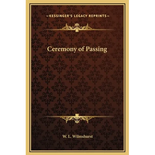 Ceremony of Passing