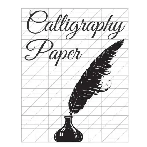 Calligraphy Paper: 150 large sheet pad, perfect calligraphy practice paper and workbook for lettering artist and lettering for beginners