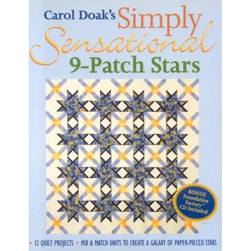 Carol Doak's Simply Sensational 9-Patch Stars