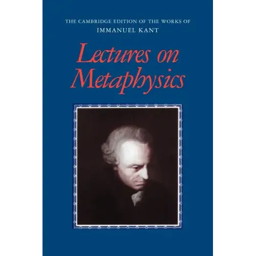 Lectures on Metaphysics