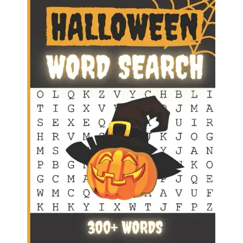 Halloween Word Search 300+ Words: Activity Book Large Print Word Search Book For Adults Family Puzzles with Answer Thanksgiving Halloween Chistmas - 8