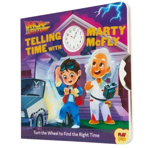 Back to the Future: Telling Time with Marty McFly: (Pop Culture Board Books, Teaching Telling Time, Books about Telling Time)