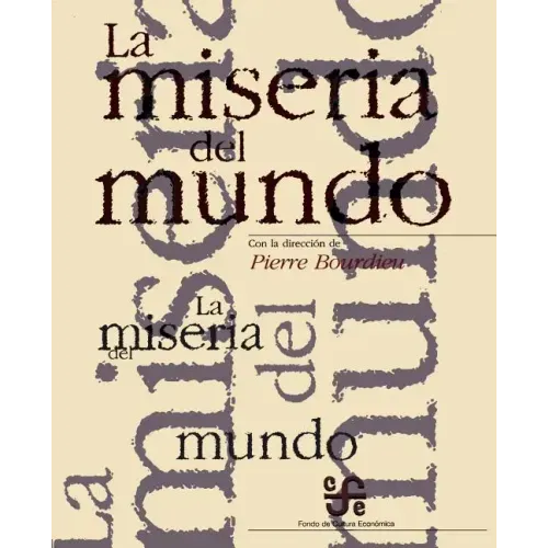 La miseria del mundo